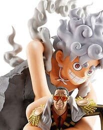 One Piece Burst of Energy Collection Ichibansho PVC Statue Monkey D Luffy Gear 5 vs Borsalino 20 cm