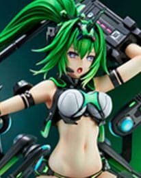 New Dimension Game Neptunia VII PVC Statue 1/7 Next Green Limited Edition 38 cm