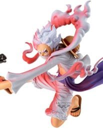 One Piece Battle Record Collection PVC Statue Monkey D. Luffy Gear5 Special Version 13 cm