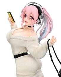 Super Sonico Trio-Try-iT PVC Statue Winter Memory Ver. 21 cm