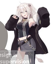 Hololive Production Hikkake PVC Statue Shishiro Botan 10 cm