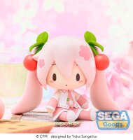 Character Vocal Series 01: Hatsune Miku Fuwa Petit Chibi Figur Sakura Miku 8 cm