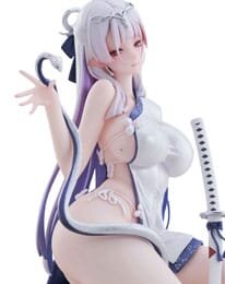 Original Character PVC Statue 1/7 The Color of the Blue - White Snake Normal Edition 20 cm