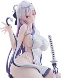 Original Character PVC Statue 1/7 The Color of the Blue - White Snake Deluxe Edition 20 cm