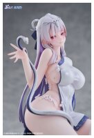 Original Character PVC Statue 1/7 The Color of the Blue - White Snake Deluxe Edition 20 cm