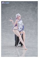 Original Character PVC Statue 1/7 The Color of the Blue - White Snake Deluxe Edition 20 cm