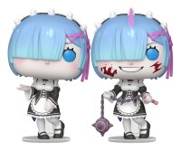 Re:ZERO POP! Animation Vinyl Figur Rem w/CH 9 cm Sortiment (6)