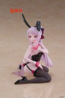 Overlord PVC Statue Desktop Cute Figure Shalltear Bunny Ver. 13 cm