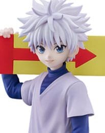 Hunter x Hunter Pop Up Parade PVC Statue Killua Zoldyck/Killua Zaoldyeck L Size 21 cm