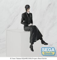 Black Butler: Boarding School Arc PM Perching PVC Statue Sebastian Michaelis 16 cm