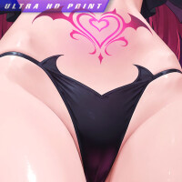 Premium Wall Scroll Poster - My Dress-Up Darling - Liz-kyun Succubus (Marin Kitagawa) #1 (90 x 60 cm)