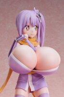 A Ninja and an Assassin Under One Roof PVC Statue 1/4 Diecut Sticker Satoko Kusagakure Huge-Breasted Ver. 23 cm