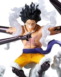 One Piece Senkozekkei PVC Statue Monkey D. Ruffy Gear 4 15 cm