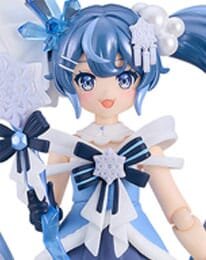 Character Vocal Series 01: Hatsune Miku Figma Actionfigur Snow Miku: Crystal Snow Ver. 13 cm