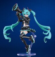 Character Vocal Series 01: Hatsune Miku Plamatea Plastic Model Kit Hatsune Miku: Chuocho Tactical Craft Ver. 15 cm
