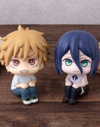 Chainsaw Man The Movie: Reze Arc Look Up PVC Statuen Denji & Reze Set (with gift) 11 cm