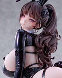 Original Character PVC Statue 1/6 Champagne and Bunny Girl Rose Bare Feet Ver. 31 cm