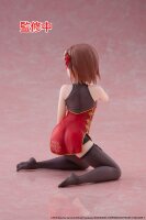 A Certain Scientific Railgun PVC Statue Desktop Cute Figure Mikoto Misaka Chinese Dress Ver. 13 cm