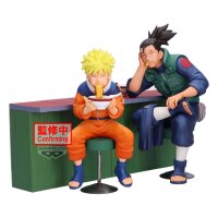 Naruto 72 Series PVC Statue Naruto Uzumaki & Iruka Umino (B: Iruka Umino) 13 cm
