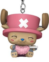 One Piece POP! Vinyl Schlüsselanhänger 4 cm Chopper w/Cotton Candy Display (12)