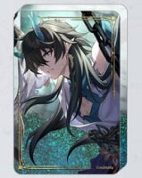 Honkai: Star Rail Light Cone Acryl Ornament mit Glitzer:...