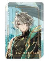 Genshin Impact Acryl Ornament mit Glitzer: Alhaitham 10 cm