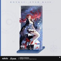 Honkai: Star Rail Light Cone Acryl Ornament mit Glitzer: Himeko Night on the Milky Way 7 cm