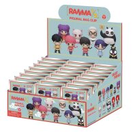 Ranma 1/2 3D PVC-Taschenanhänger Series 1 Display (24)