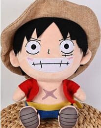 One Piece Plüschfigur Monkey D. Luffy Gear 5 New World Ver. 20 cm