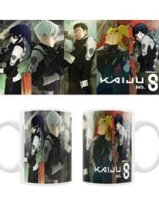 Kaiju No. 8 Keramiktasse Mina, Reno, Kafka, Kikoru, Hoshina