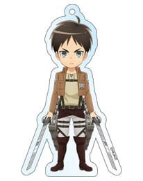 Attack on Titan Acryl Schlüsselanhänger Eren Holographic 8 cm