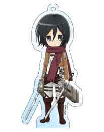 Attack on Titan Acryl Schlüsselanhänger Mikasa Holographic 8 cm