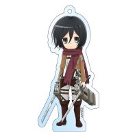 Attack on Titan Acryl Schlüsselanhänger Mikasa...