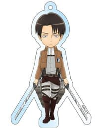 Attack on Titan Acryl Schlüsselanhänger Levi Holographic 8 cm