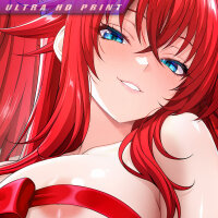 Premium Wall Scroll Poster - Highschool DxD - Rias...