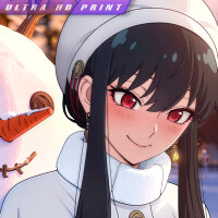 Premium Wall Scroll Poster - Spy X Family - Yor &...