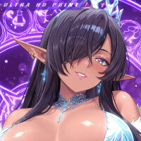 Premium Wall Scroll Poster - Kuroinu - Olga Discordia...