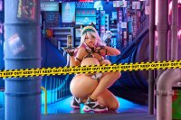 Original Character Statue 1/4 Meido-Busou: Ax Street ver. Pixel Philia Edition 37 cm