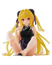 To Love-Ru Darkness PVC Statue Desktop Cute Figure Golden Darkness  (China Dress Ver.) Renewal 13 cm