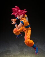 Dragon Ball Super S.H.Figuarts Actionfigur Super Saiyan God Son Guko (God Aura) 15 cm