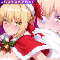 Premium Wall Scroll Poster - Fate - Nero Claudius (Santa...