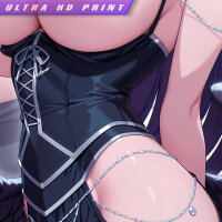 Premium Wall Scroll Poster - Overlord - Albedo (90 x 60 cm)