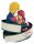 Naruto 72 Series PVC Statue Minato & Naruto & Kushina 13 cm