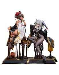 Goddess of Victory: Nikke PVC Statuen 2er-Set 1/4 Blanc & Noir