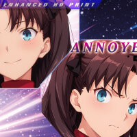 XL Desk Mat / Mauspad - Fate - Rin Tohsaka (90 x 40 cm)