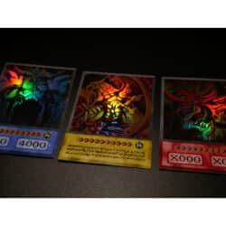3x-Set: God Cards [Anime-Style] (Holo)
