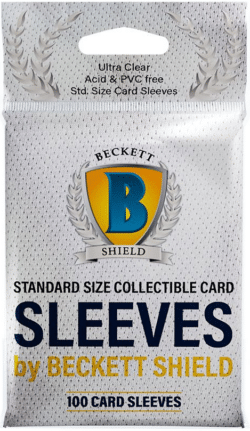 Beckett Shield Standard Size Sleeves100 pcs (63x88 mm)