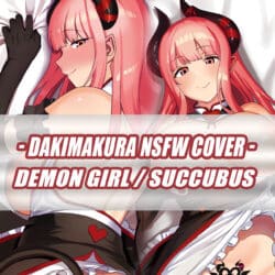 Dakimakura 60x40 cm Pillow Case (Demon Girl/Succubus)