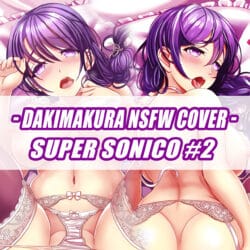 Dakimakura 60x40 cm Pillow Case (Super Sonico #2- V-Mag)