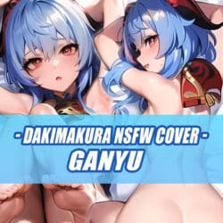 Dakimakura 60x40 cm Pillow Case (Ganyu - Genshin Impact)